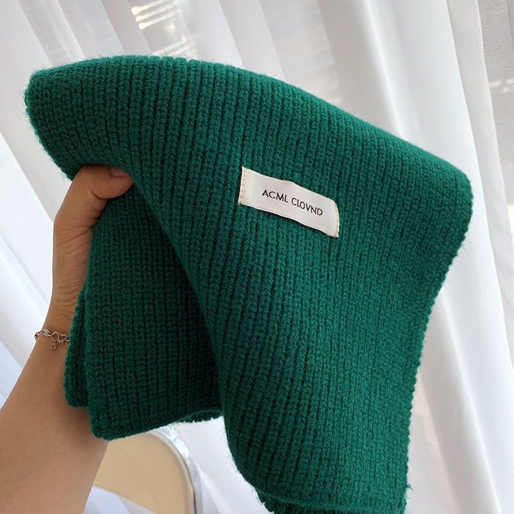 Плетен шал за жени, акрилен материал, зима 2025