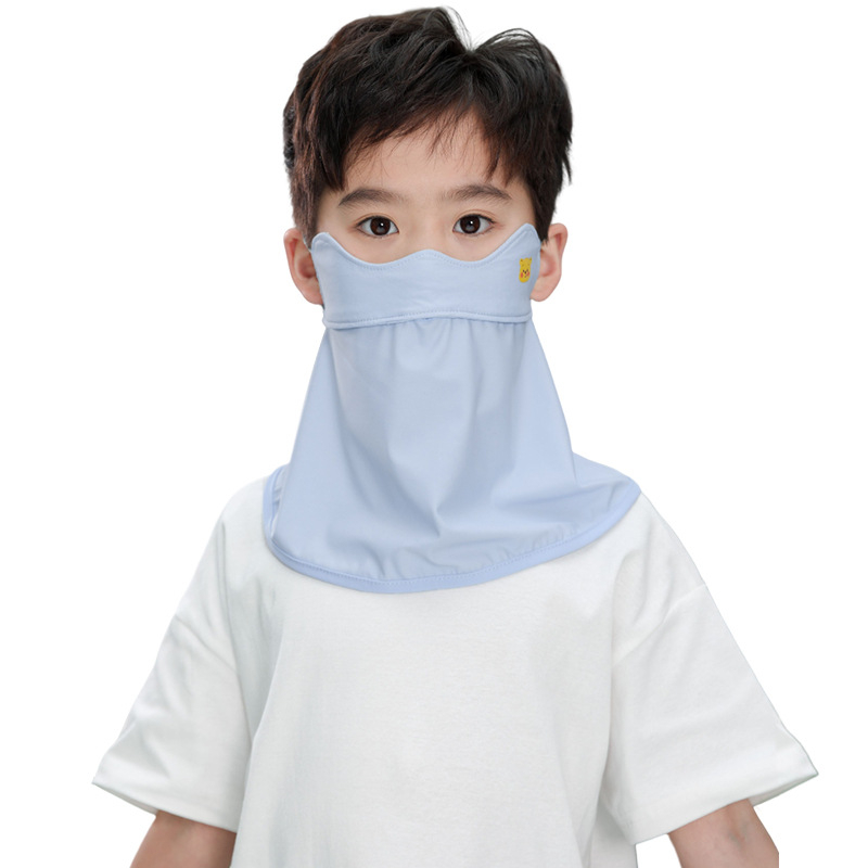 Dječja UV zaštitna maska za lice i vrat, prozračna, ultra lagana, potpuno prekrivanje lica, otporna na vjetar