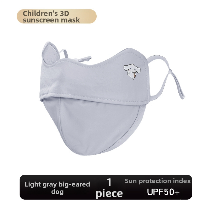 Dječja UV zaštitna maska za lice i vrat, prozračna, ultra lagana, potpuno prekrivanje lica, otporna na vjetar