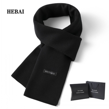 Muški šal, akrilna tkanina, twill pleteni, topao zimi, britanski stil