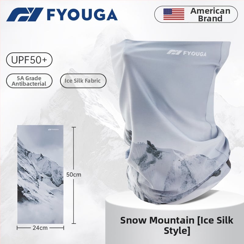 Dviračių kaukė, vėjo atspari, iš ledinio šilko nailono, vyriška