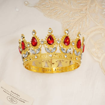 Barokna kružna kruna od legure – dodaci za kosu za vjenčanje