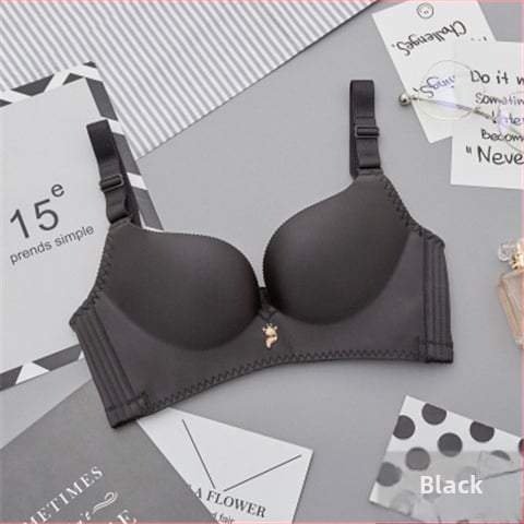 Női push-up melltartó és alsónemű készlet virágos mintával, formázott kosár (felső rész vékony, alsó rész vastag), anyag: nylon elastán bélés, levehető dupla vállpántok, hátul négy sor kapocs