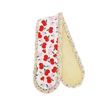 Adīta ziedu motīva matu lente, oriģinālais dizains, sieviešu stilam, pavasaris 2025