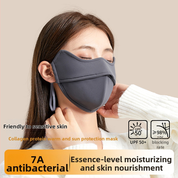 Fishbone maska za vanjsku vožnju biciklom – flis podstavljena toplinom, prozračna, UV zaštita, otporna na vjetar