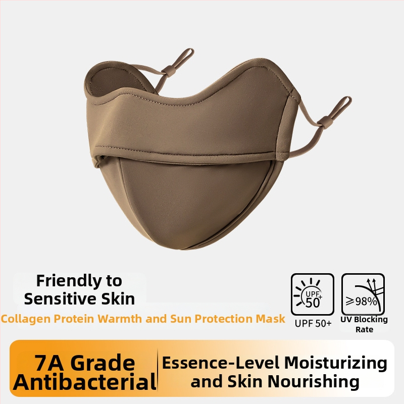 Fishbone maska za vanjsku vožnju biciklom – flis podstavljena toplinom, prozračna, UV zaštita, otporna na vjetar