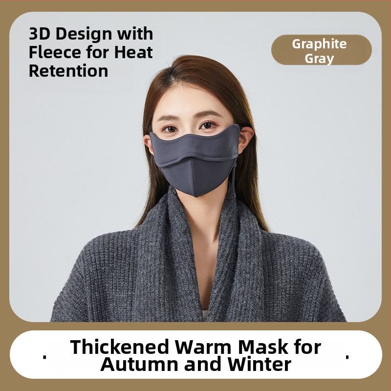 Fishbone maska za vanjsku vožnju biciklom – flis podstavljena toplinom, prozračna, UV zaštita, otporna na vjetar