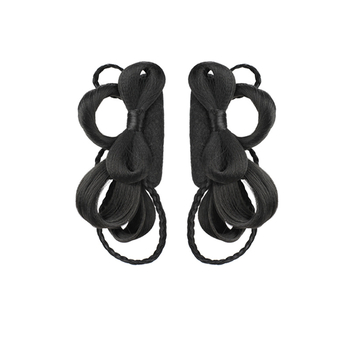 Klasiskā Han dinastijas meitenes parūka, īsa, no vietējās zīdes, palielina apjomu, nav krāsojama vai perm