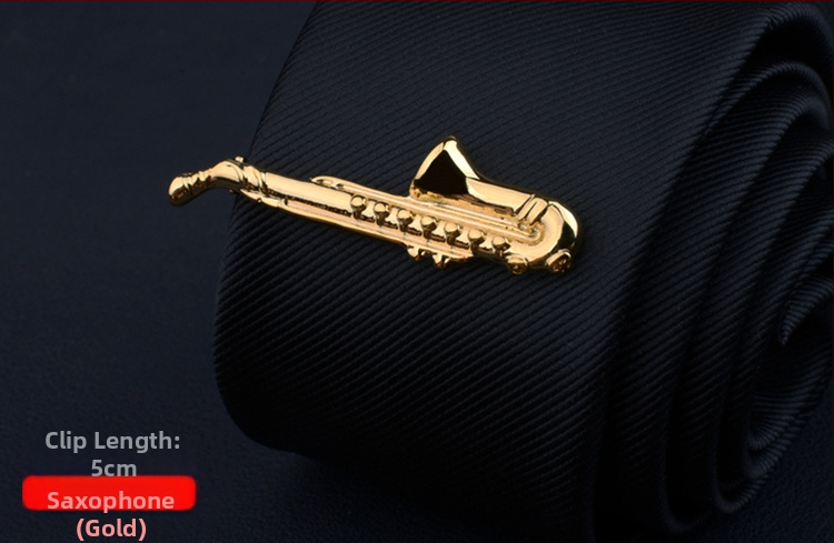 Мъжки клип за вратовръзка с дизайн на цвете за яка, персонализирана обработка, индивидуално опаковано