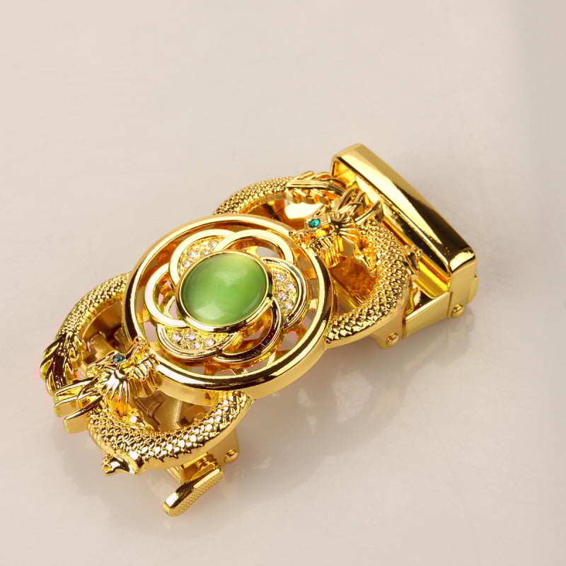 Мъжка автоматична катарама за колан, правоъгълна сплав, животински принт