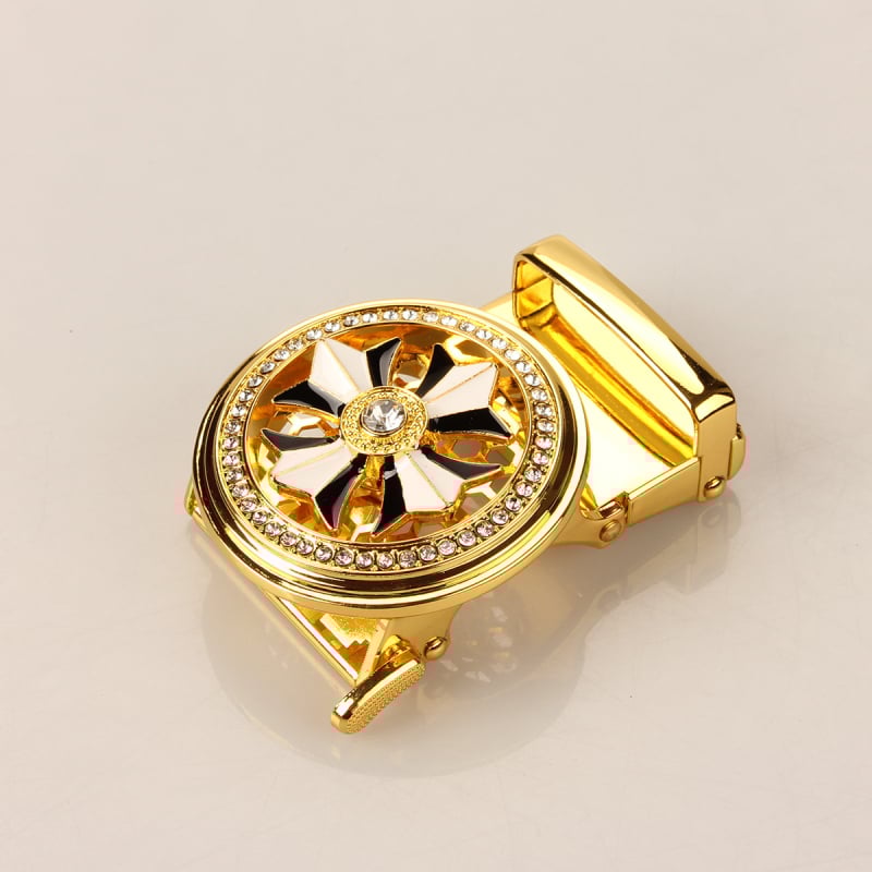 Мъжка автоматична катарама за колан, правоъгълна сплав, животински принт