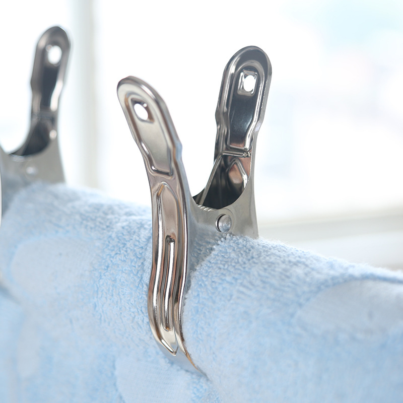 Κλιπ στέγνωσης από ανοξείδωτο ατσάλι 201, μοντέλο 658, κατάλληλο για κάλτσες, πουκάμισα, κοστούμια, γραβάτες και ρούχα· μη διπλώνεται· συσκευασίες ποικίλλουν