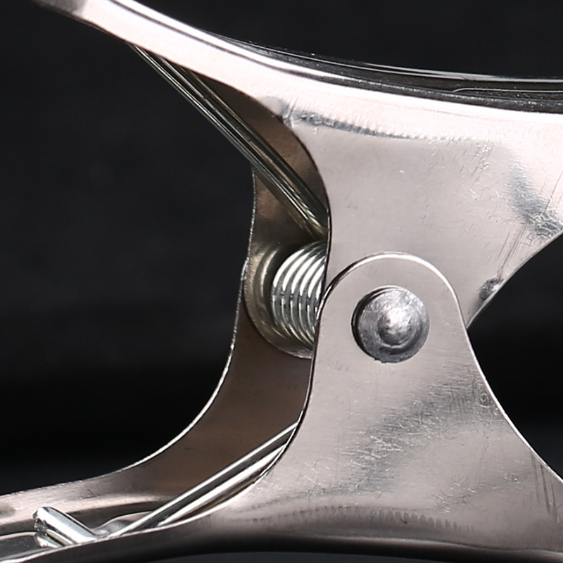 Κλιπ στέγνωσης από ανοξείδωτο ατσάλι 201, μοντέλο 658, κατάλληλο για κάλτσες, πουκάμισα, κοστούμια, γραβάτες και ρούχα· μη διπλώνεται· συσκευασίες ποικίλλουν