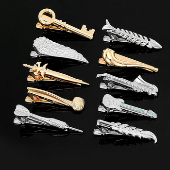 Клип за вратовръзка - метална сплав, електроплатинг, стил стрелка, унисекс