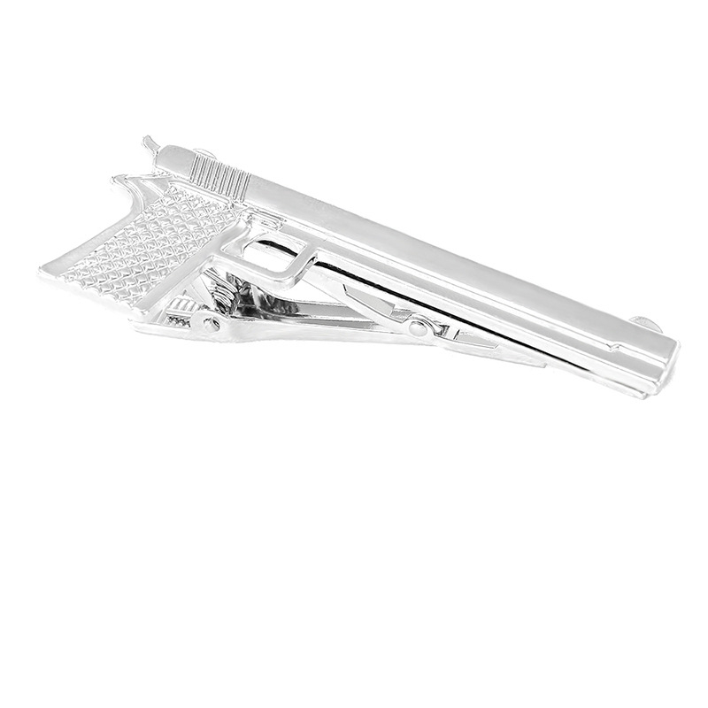 Клип за вратовръзка - метална сплав, електроплатинг, стил стрелка, унисекс