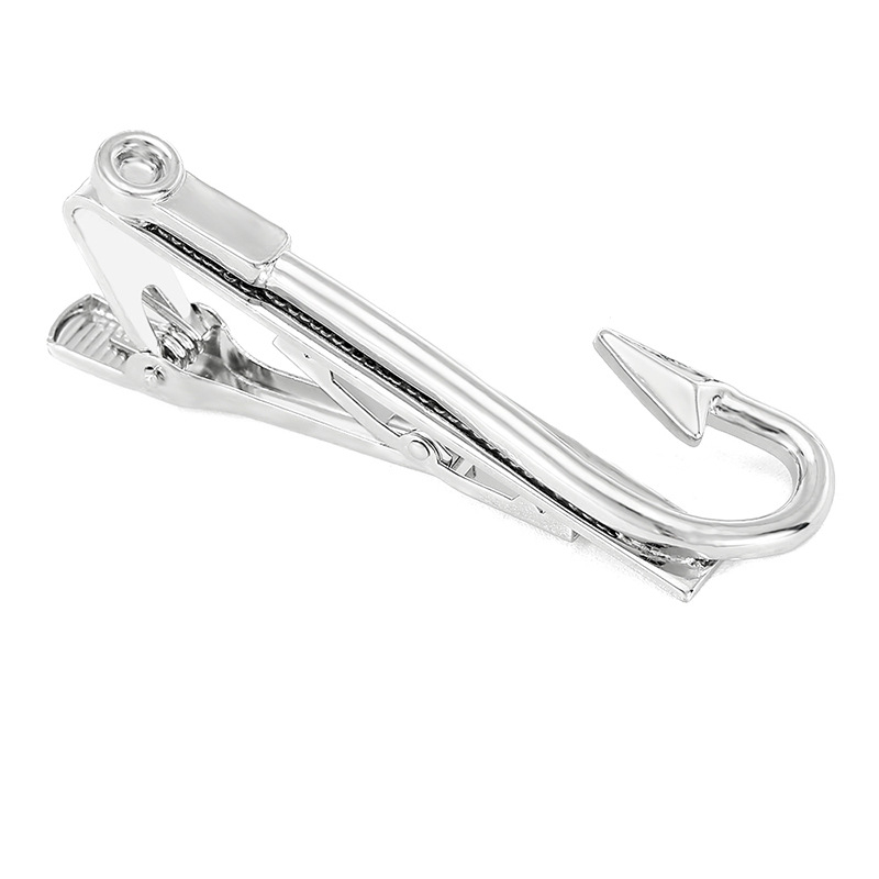 Клип за вратовръзка - метална сплав, електроплатинг, стил стрелка, унисекс