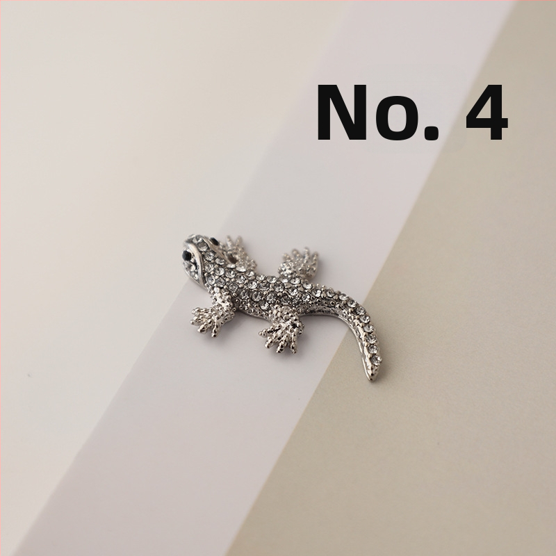 Клипс за вратовръзка, животнообразен, сплавен материал, мъжки корейски стил, пролет 2025