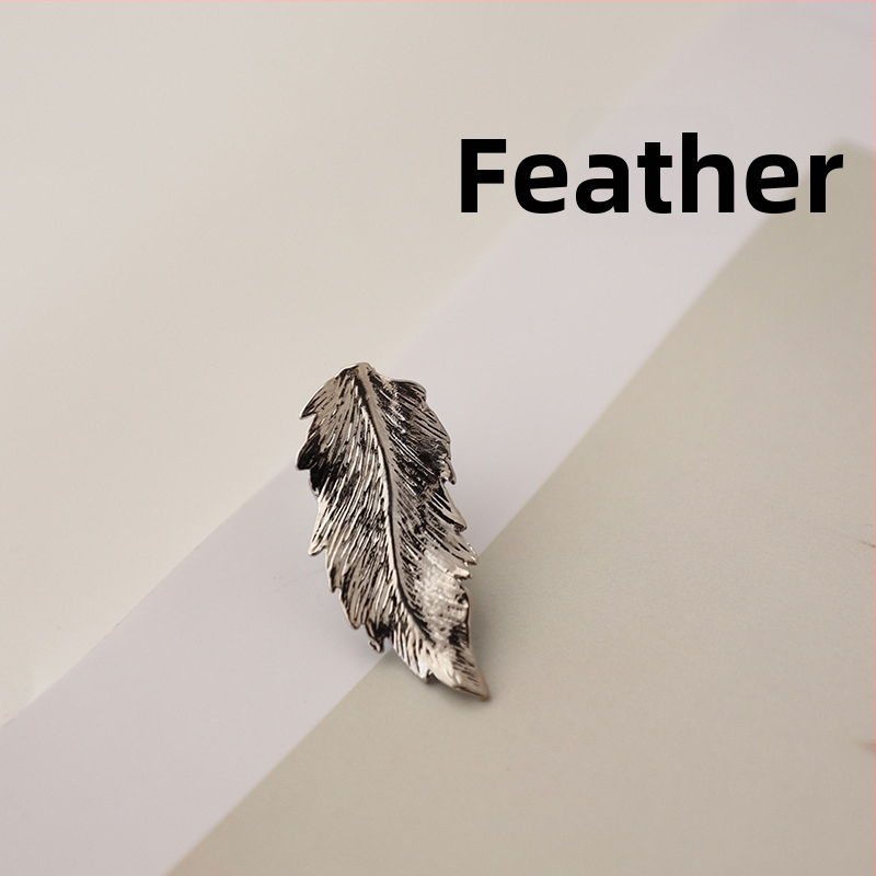 Клипс за вратовръзка, животнообразен, сплавен материал, мъжки корейски стил, пролет 2025