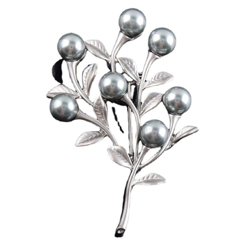 Sagė - Perlų rožė žiedas, Korėjos stiliaus lydinys, elektroplakavimas, dekoravimas, dovana (Medžiaga: lydinys; Stilius: Unisex, Fashion OL; Apdorojimas: Elektroplakavimas; Funkcijos: Dekoravimas, Dovana)