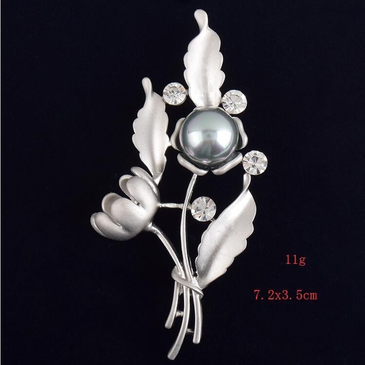 Sagė - Perlų rožė žiedas, Korėjos stiliaus lydinys, elektroplakavimas, dekoravimas, dovana (Medžiaga: lydinys; Stilius: Unisex, Fashion OL; Apdorojimas: Elektroplakavimas; Funkcijos: Dekoravimas, Dovana)