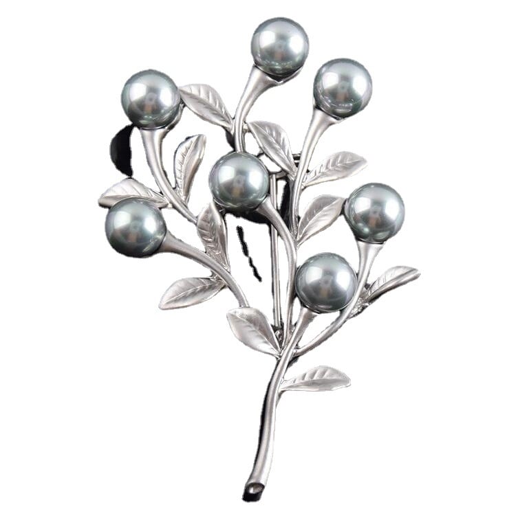 Sagė - Perlų rožė žiedas, Korėjos stiliaus lydinys, elektroplakavimas, dekoravimas, dovana (Medžiaga: lydinys; Stilius: Unisex, Fashion OL; Apdorojimas: Elektroplakavimas; Funkcijos: Dekoravimas, Dovana)