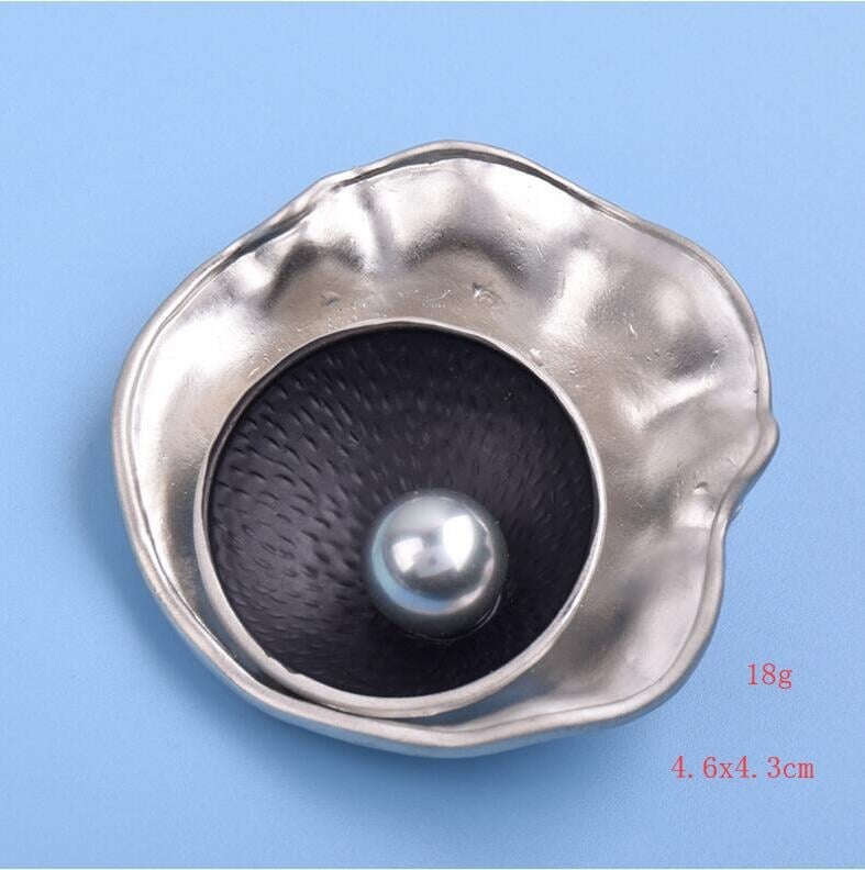 Sagė - Perlų rožė žiedas, Korėjos stiliaus lydinys, elektroplakavimas, dekoravimas, dovana (Medžiaga: lydinys; Stilius: Unisex, Fashion OL; Apdorojimas: Elektroplakavimas; Funkcijos: Dekoravimas, Dovana)