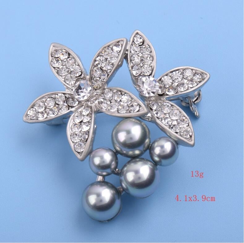 Sagė - Perlų rožė žiedas, Korėjos stiliaus lydinys, elektroplakavimas, dekoravimas, dovana (Medžiaga: lydinys; Stilius: Unisex, Fashion OL; Apdorojimas: Elektroplakavimas; Funkcijos: Dekoravimas, Dovana)