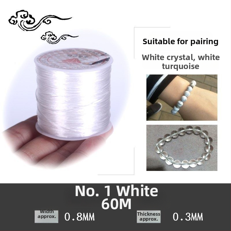 Krištolo karoliukų tempimo apyrankė su elastingu siūlu (Prekės ženklas: Guti; Kilmė: Japonija)