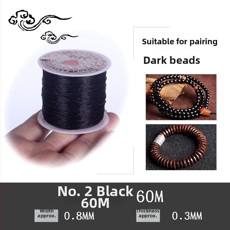 Krištolo karoliukų tempimo apyrankė su elastingu siūlu (Prekės ženklas: Guti; Kilmė: Japonija)