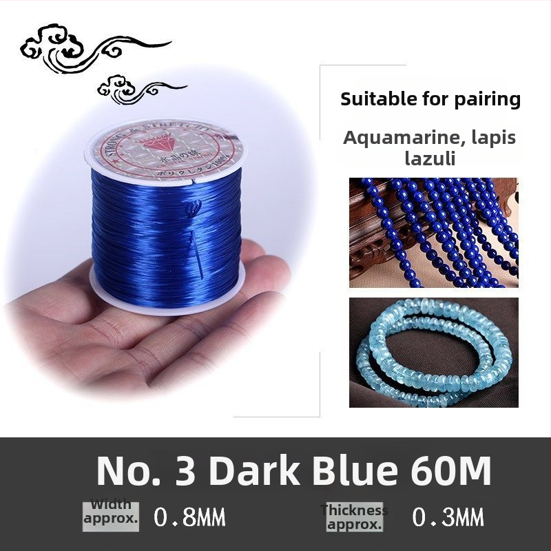 Krištolo karoliukų tempimo apyrankė su elastingu siūlu (Prekės ženklas: Guti; Kilmė: Japonija)