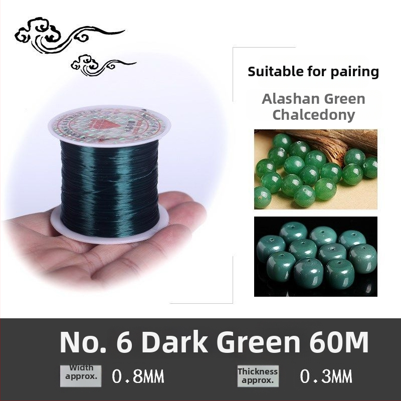 Krištolo karoliukų tempimo apyrankė su elastingu siūlu (Prekės ženklas: Guti; Kilmė: Japonija)