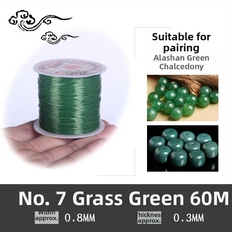 Krištolo karoliukų tempimo apyrankė su elastingu siūlu (Prekės ženklas: Guti; Kilmė: Japonija)