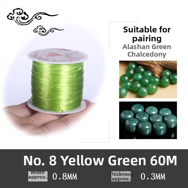 Krištolo karoliukų tempimo apyrankė su elastingu siūlu (Prekės ženklas: Guti; Kilmė: Japonija)