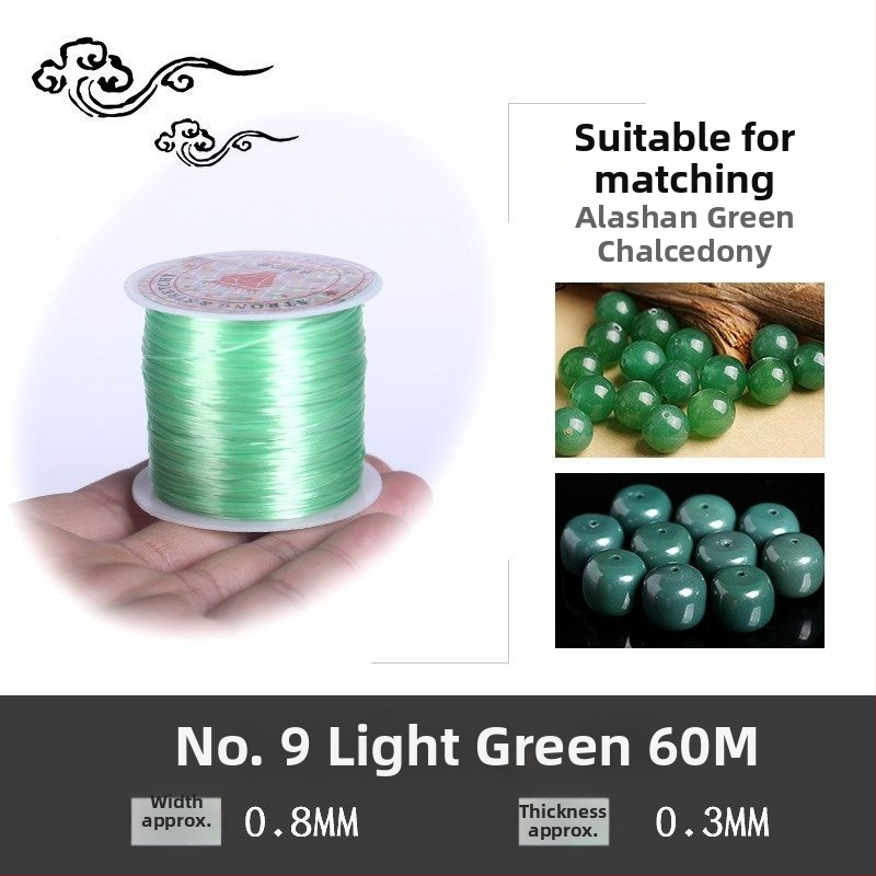 Krištolo karoliukų tempimo apyrankė su elastingu siūlu (Prekės ženklas: Guti; Kilmė: Japonija)