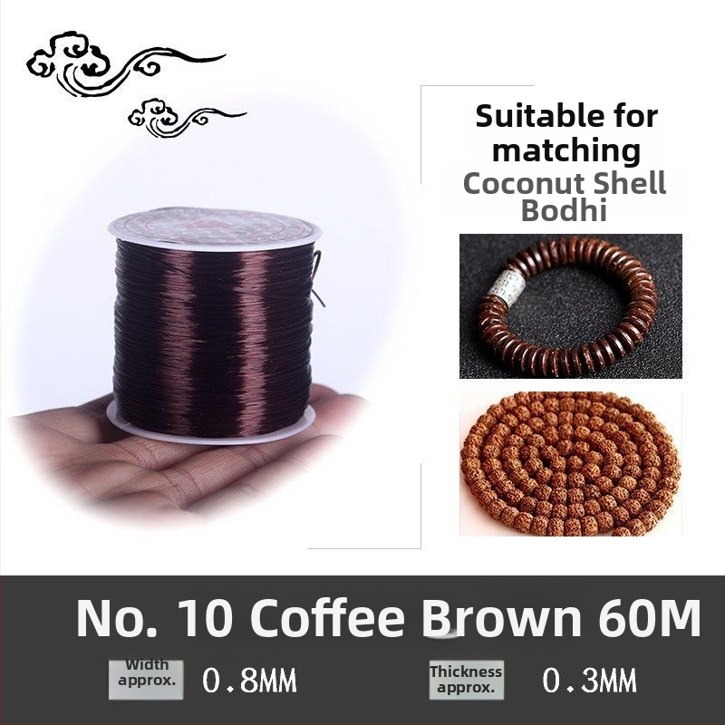 Krištolo karoliukų tempimo apyrankė su elastingu siūlu (Prekės ženklas: Guti; Kilmė: Japonija)