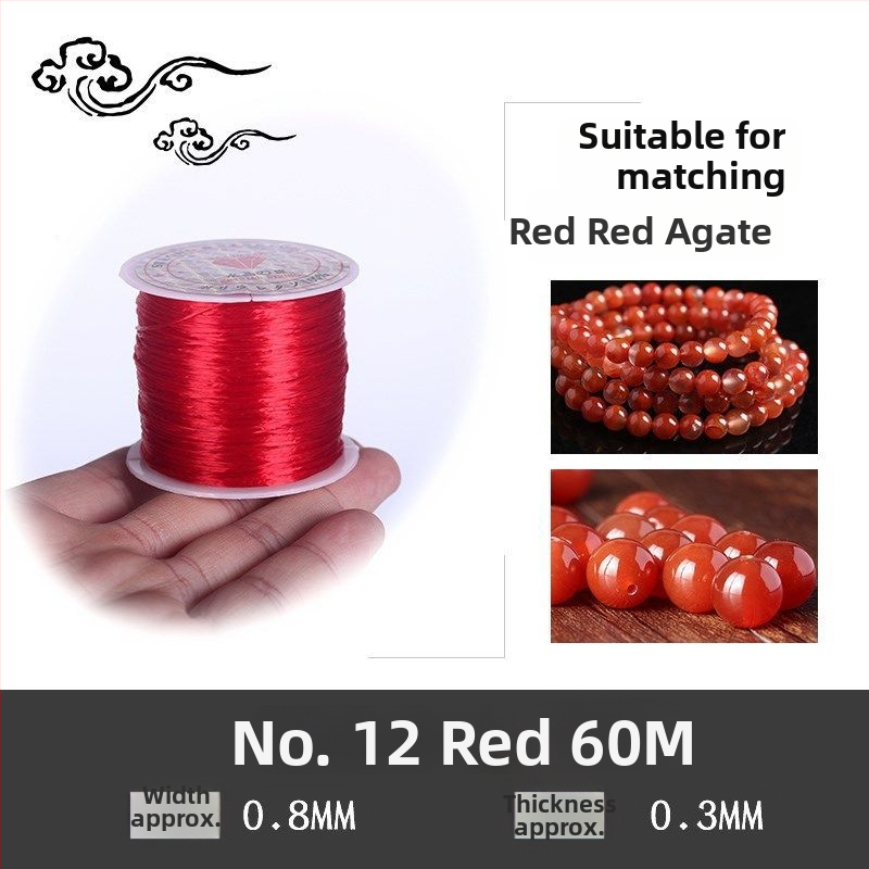 Krištolo karoliukų tempimo apyrankė su elastingu siūlu (Prekės ženklas: Guti; Kilmė: Japonija)