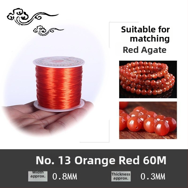 Krištolo karoliukų tempimo apyrankė su elastingu siūlu (Prekės ženklas: Guti; Kilmė: Japonija)