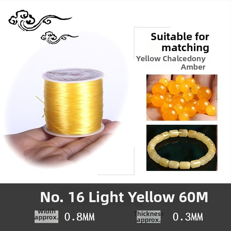 Krištolo karoliukų tempimo apyrankė su elastingu siūlu (Prekės ženklas: Guti; Kilmė: Japonija)