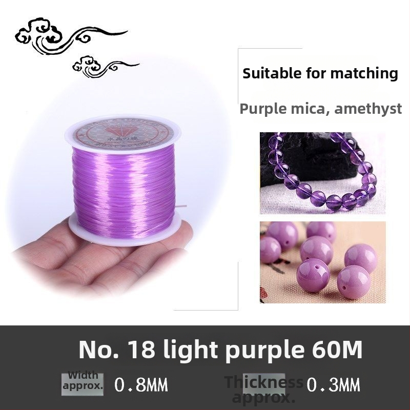 Krištolo karoliukų tempimo apyrankė su elastingu siūlu (Prekės ženklas: Guti; Kilmė: Japonija)