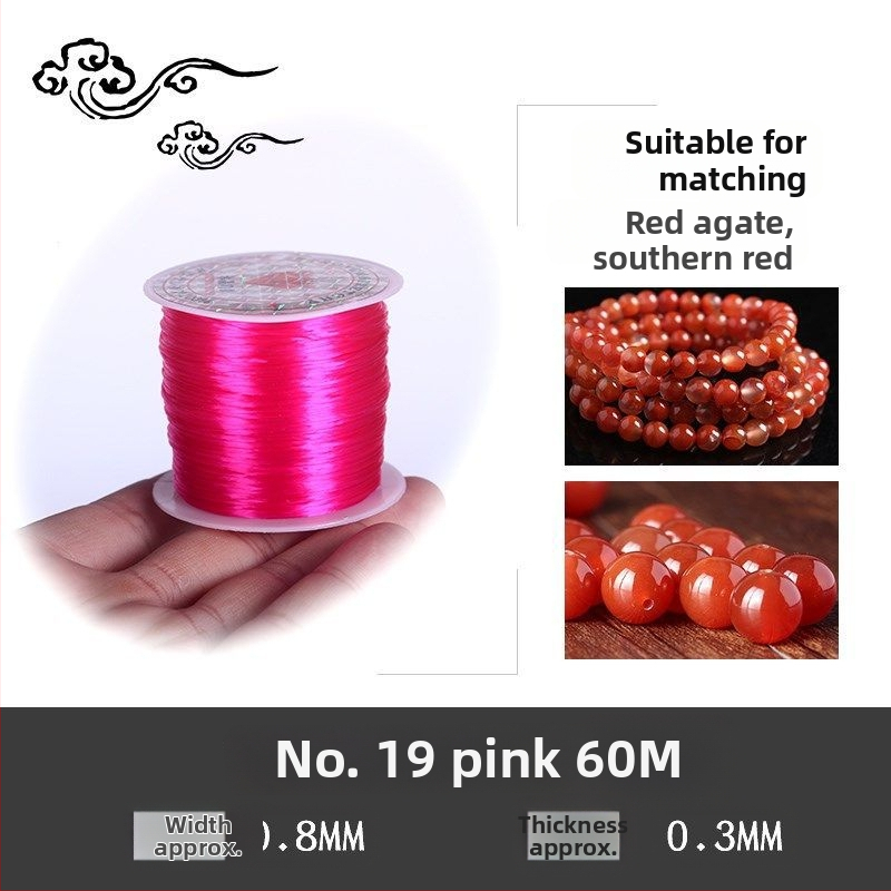 Krištolo karoliukų tempimo apyrankė su elastingu siūlu (Prekės ženklas: Guti; Kilmė: Japonija)