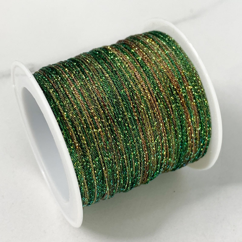 6-gijų Starry Sky gradientas siūlai rankdarbiams – apyrankėms ir karolėms (Vielos)