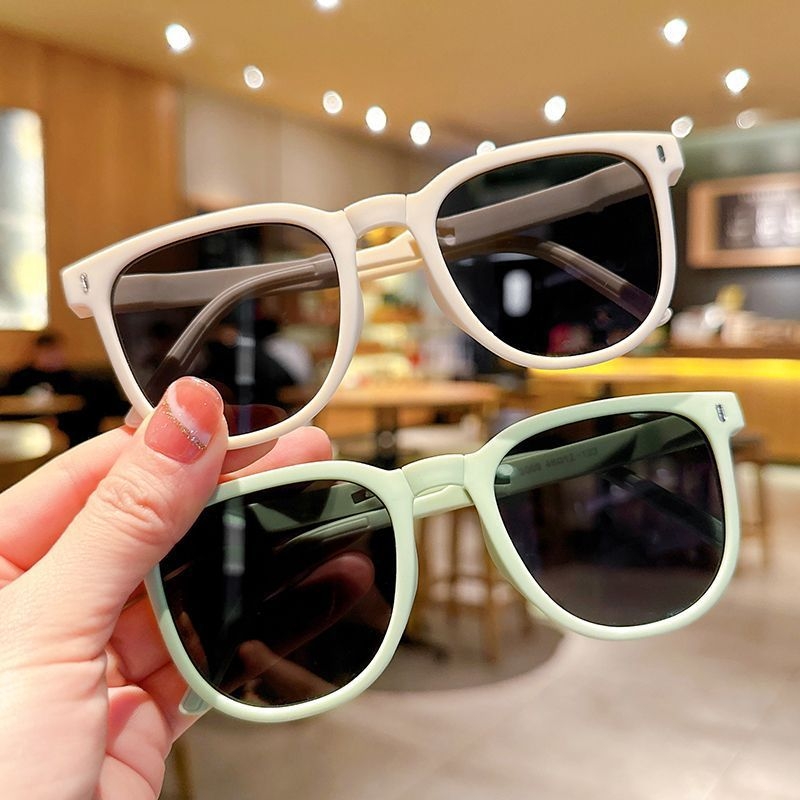 Bērnu salokāmās saulesbrilles zēniem un meitenēm, kristāla lēcas, nepolarizētas, rāmis no TR+metāla un vara sakausējuma, spoguļlēcām, Pārlaidības kategorija 2