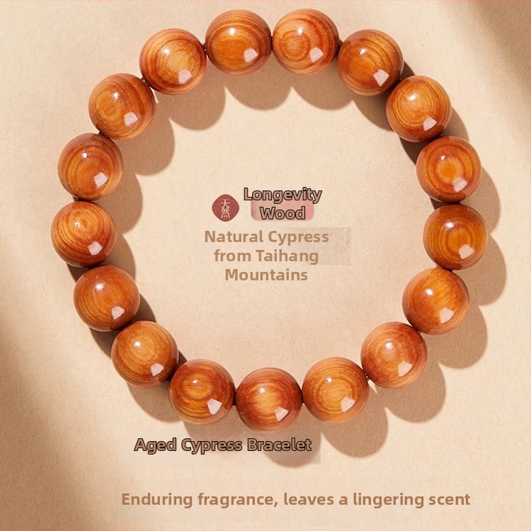 Thuja rokassprādze, rokdarbs, caurspīdīga ar horizontālām svītrām, ar augstu eļļas saturu