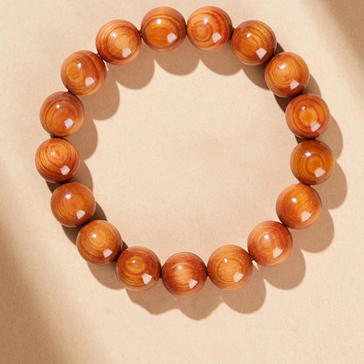 Thuja rokassprādze, rokdarbs, caurspīdīga ar horizontālām svītrām, ar augstu eļļas saturu