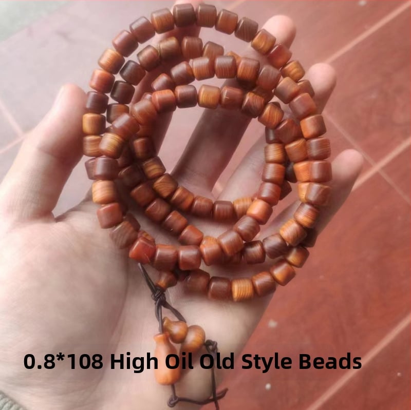 Thuja rokassprādze, rokdarbs, caurspīdīga ar horizontālām svītrām, ar augstu eļļas saturu