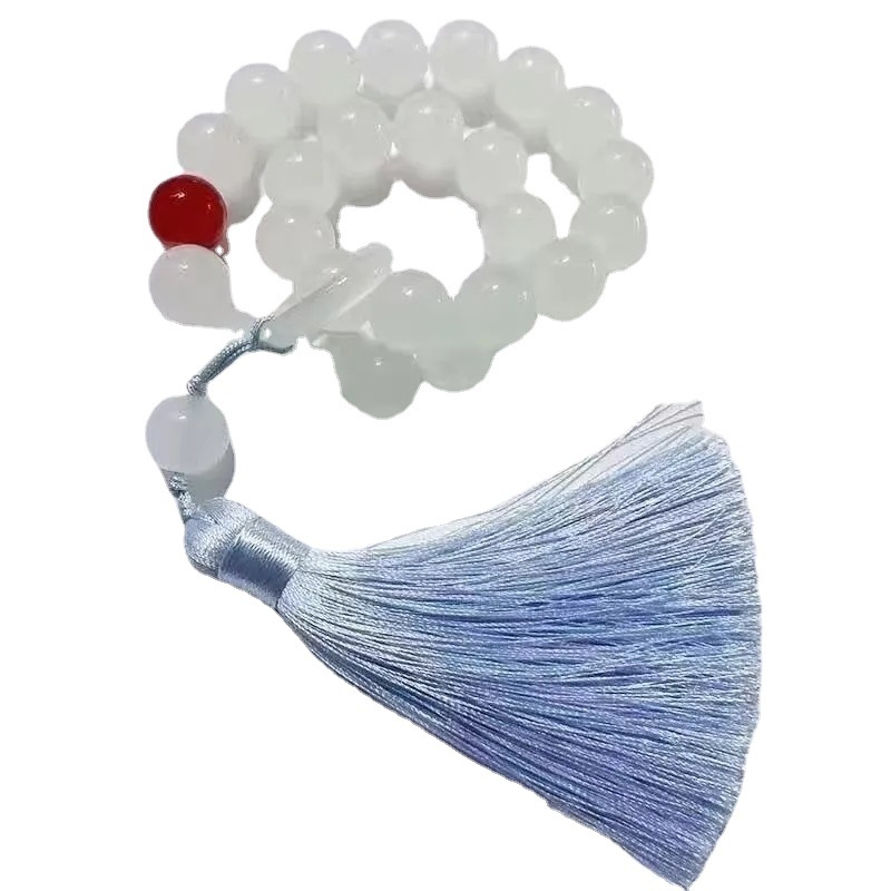 Stikla pērlīšu rokassprādze, rokām darināta, retro stils, pilienveida forma, 27 pērlīšu