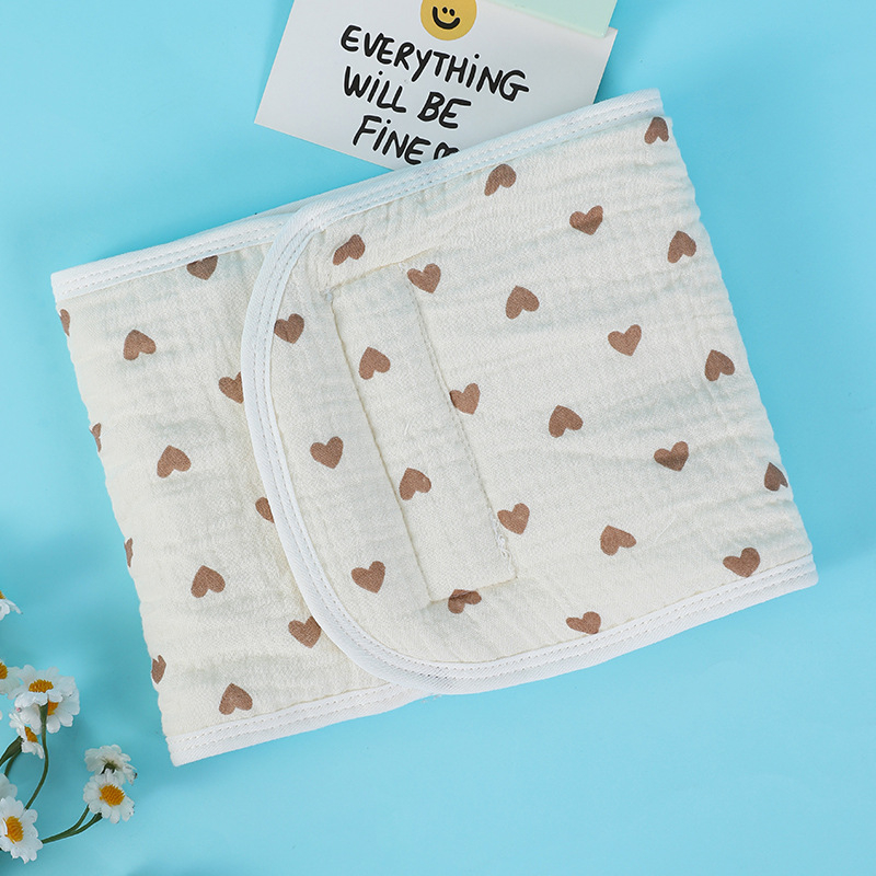 Kūdikio pilvo apsaugos šalikas, 100% medvilnė, animacinis raštas, ruduo 2024, tinkamas nuo gimimo iki 12 mėnesių