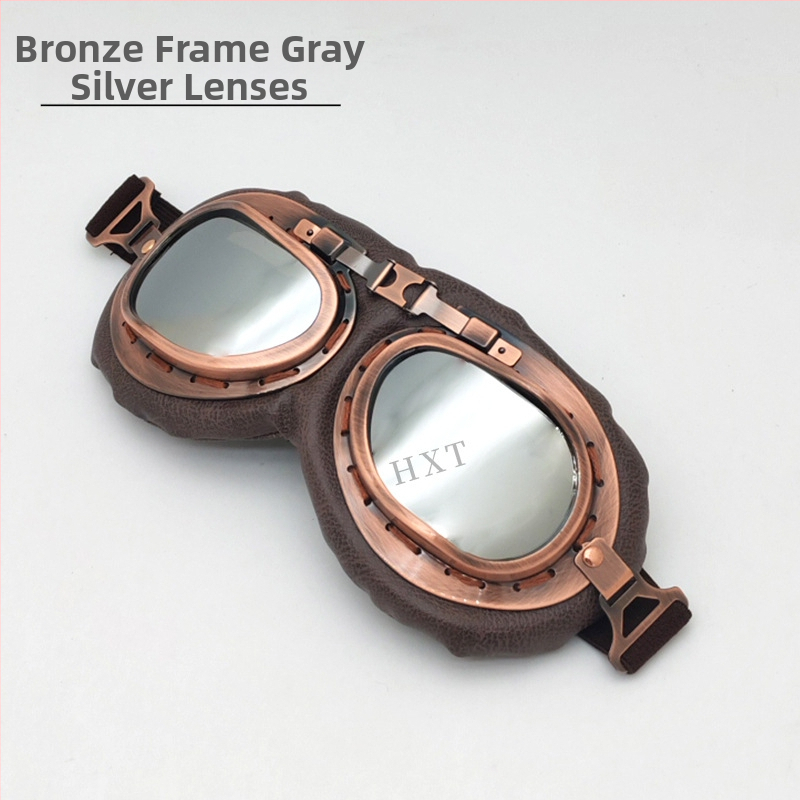 Motocyklové okuliare s plným rámom, vetruodolné, zaoblené rohy, unisex, model Ha 8189