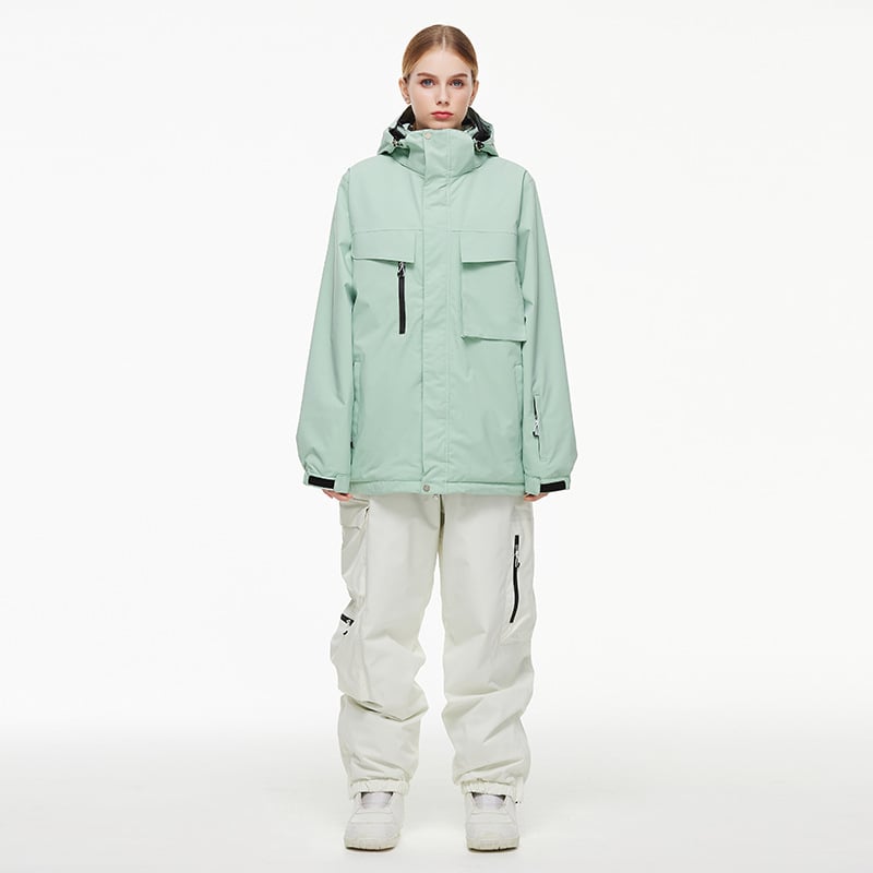 Unisex slēpošanas kombinezons komplekts, ūdensnecaurlaidīgs, silts (elpojošs, vēja izturīgs, nodiluma izturīgs)