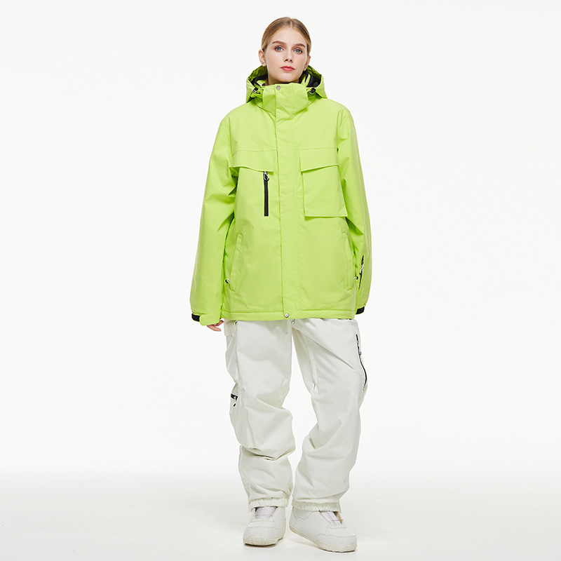 Unisex slēpošanas kombinezons komplekts, ūdensnecaurlaidīgs, silts (elpojošs, vēja izturīgs, nodiluma izturīgs)